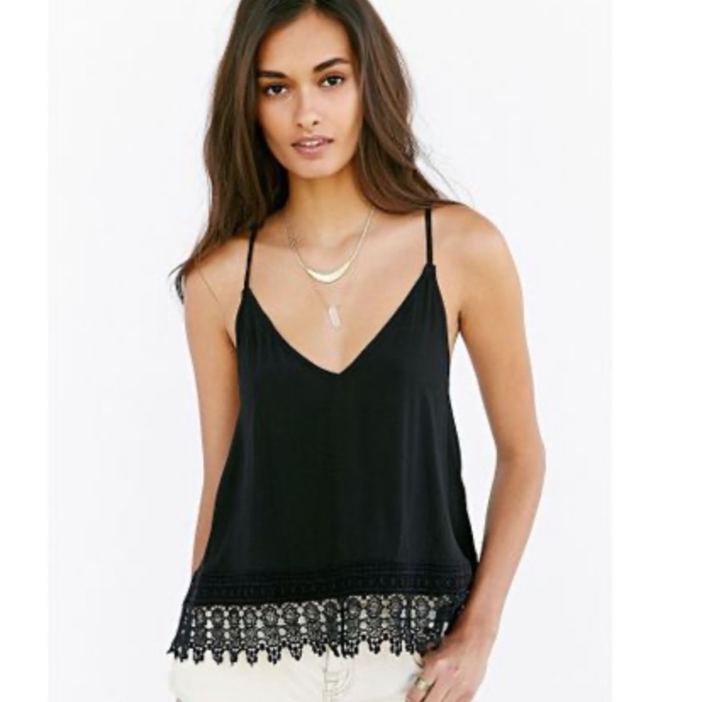 Black Ecote Cropped Tank